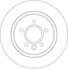 FREN DİSKİ ARKA BOYALI, 5 BİJON, 280 MM VOLVO V40 HB T2-T3 15=>, T2 GTDİ 12=>, T4-T5 14=>, T4-T5 AWD 13=>, D2-D4 12=>, D3 15=> 