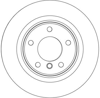 FREN DİSKİ ARKA BOYALI, 5 BİJON, 296 MM BMW 1 118 İ 04-11, 120 İ 04-11 