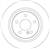 FREN DİSKİ ARKA BOYALI, 9 BİJON, 256 MM VOLKSWAGEN CADDY III SW 1.4 04-10 