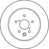 FREN DİSKİ ARKA HAVA KANALI, BOYALI, 5 BİJON, 310 MM LEXUS GS 300-430 05-11, 450 H 06-11, 460 07-11, IS II 250 05-13, 200D 10-12, 220D 05-12, IS III 13=>, IS C 250 09-15 