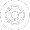 FREN DİSKİ ARKA HAVA KANALLI, BOYALI, 5 BİJONİ, 324 MM BMW 7 730 İ Lİ 03-08, 735 İ Lİ 01-05, 740 İ Lİ 05-08, 730 D 02-05, 745 D 05-05 