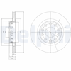 FREN DİSKİ (ÇİFTLİ PAKET) DELİKLİ ARKA AUDI ALLROAD 06/2002 > 