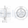 FREN DİSKİ (ÇİFTLİ PAKET) DELİKLİ ARKA CHRYSLER // MERCEDES; CROSSFIRE // C30, C32, C55, CL500, CLK430, CLK500, CLK55, E430, S400, S430, S500, SLK32 06/1997 > 