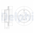 FREN DİSKİ (ÇİFTLİ PAKET) DELİKLİ ARKA CHEVROLET // OPEL; CAPTIVA // ANTARA 06/2006 > 