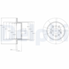 FREN DİSKİ (ÇİFTLİ PAKET) DELİKLİ ARKA LEXUS LS430 07/2000 > 