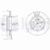 FREN DİSKİ (ÇİFTLİ PAKET) DELİKLİ ARKA MERCEDES 400, 500, 600, CL420, CL500, S280, S300, S320, S350, S420, S500, S600 02/1991 > 