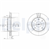 FREN DİSKİ (ÇİFTLİ PAKET) DELİKLİ ÖN CHEVROLET // DAEWOO; EVANDA, LACETTI // EVANDA, LACETTI 08/2002 > 