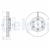 FREN DİSKİ (ÇİFTLİ PAKET) DELİKLİ ÖN ISUZU D-MAX, RODEO 05/2002 > 