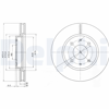 FREN DİSKİ (ÇİFTLİ PAKET) DELİKLİ ÖN MITSUBISHI GALANT, LANCER 01/1997 > 04/2005 