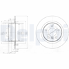 FREN DİSKİ (ÇİFTLİ PAKET) DELİKSİZ ARKA BMW 118, 120, 316, 318, 320 09/2004 > 10/2015 