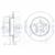 FREN DİSKİ (ÇİFTLİ PAKET) DELİKSİZ ARKA FORD C-MAX, FOCUS, FOCUS C-MAX 06/2003 > 10/2010 