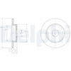 FREN DİSKİ (ÇİFTLİ PAKET) DELİKSİZ ARKA NISSAN ALMERA TINO, PRIMERA 05/2000 > 