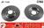 FREN DİSKİ ÖN 3 BİJON, BOYALI, 237 MM CITROEN AX 10 E 86-88, 10 86-98, 11 86-97, 14 86-97 