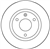 FREN DİSKİ ÖN 3 BİJON, BOYALI, 237 MM CITROEN AX 10 E 86-88, 10 86-98, 11 86-97, 14 86-97 