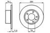 FREN DİSKİ ÖN 5 BİJON 280 MM BMW E28 518 I 81-87 