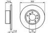 FREN DİSKİ ÖN 5 BİJON 302 MM BMW E34518 I 89-94