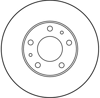 FREN DİSKİ ÖN 5 BİJON, BOYALI, 280 MM CITROEN JUMPER 2.0 94-02, 1.9 D 99-02, 1.9 TDİ 4X4 96-02, 2.5 D 94-02 