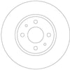 FREN DİSKİ ÖN BOYALI, 4 BİJON, 257 MM FIAT PANDA 0.9-1.2 12=>, 0.9 4X4 12=>, 1.3 D MULTİJET 12=>, 1.3 D MULTİJET 4X4 12=>, 500 0.9 10=>, 1.2 07=>, 500 C 0.9-1.2 09=>, 