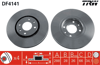 FREN DİSKİ ÖN HAVA KANALLI, BOYALI, 4 BİJON, 288 MM CITROEN C5 I 2.0 HDİ 01-04, 2.2 HDİ 01-04, 3.0 V6 01-04 