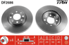 FREN DİSKİ ÖN HAVA KANALLI, BOYALI, 4 BİJON, 257 MM FIAT ALBEA 1.2 01-09, 1.5 04-09, 1.6 00-12, 1.3 JTD 03-09, DOBO MPV 1.2 01=>, 1.6 16V 01=>, 1.3 JTD 16V 04-05, 1.9 D 01=>, 1.9 JTD 01=> 