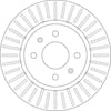 FREN DİSKİ ÖN HAVA KANALLIİ BOYALI, 4 BİJON, 256 MM HYUNDAI İ20 1.2 08-15 