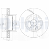 FREN DİSKİ (TEKLİ PAKET) - BOYALI, DELİKLİ ÖN MERCEDES C320, C350, E250, E350, SLC300, SLK200, SLK250, SLK350 04/2007 > 