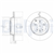 FREN DİSKİ (TEKLİ PAKET) - BOYALI, DELİKLİ ARKA LAND ROVER RANGE ROVER SPORT 10/2009 > 07/2013 