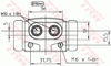 FREN SİLİNDİRİ ARKA SAĞ-SOL 19 MM FORD ESCORT III 1.1-1.3-1.6 80-85, 1.6 İ 85-85, 1.6 D 84-85 