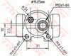 FREN SİLİNDİRİ ARKA SOL 19 MM RENAULT 106 I 1.0-1.1 91-96 