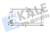 KLİMA RADYATÖRÜ ( KONDENSER ) KURUTUCULU AL/AL FIAT BRAVO II, PUNTO EVO, OPEL CORSA(D) 1.3, 1.4, 1.6, 1.9, ALFA ROMEO GIULIETTA, MITO 