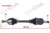 KOMPLE AKS SOL DOBLO 1.6 MJT AT/MT 10- 596mm