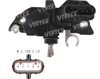 KONJEKTÖR 24V VB0298 MERCEDES AXOR - 1835-1840-1843-2535-2540-2543 - ACTROS - ATEGO BOSCH TİPİ 5 FİŞLİ 