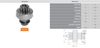 MARŞ DİŞLİSİ 9 DİŞ SEAT AROSA - CORDOBA - IBIZA II / VOLKSWAGEN POLO - LUPO 1.0 - 1.4L 