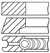 MOTOR SEGMANI STD 82 MM [ ALFA ROMEO 145, 146, 147, 156 1.6 16V ] 