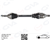 ÖN AKS SOL RENAULT CLIO IV 1.5 DCI A-T 12-