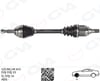 ÖN AKS SOL RENAULT CLIO IV 1.5 DCI A-T 12-