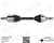 ÖN AKS SOL RENAULT KOLEOS HY 2.0 DCI A-T 08-14