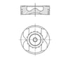 PISTON SEGMAN 0.50 80.50mm MERCEDES OM622 W447 . RENAULT R9M 1.6 dCi MEGANE TALISMAN TRAFIC NISSAN QASHQAI X-TRAIL NV300