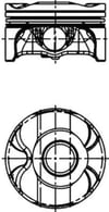PİSTON SEGMAN 84.00mm STD BMW N43 B20 E60 E87 E90 E92 E93