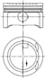PISTON SEGMAN STD. 90.91mm MERCEDES M111 W202 C208 W210 R170