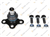 ROTİL ALT KİTLİ CITROEN C2 1.1/1.4/1.6 03-10, C3 I 1.4/1.6 05 =>, PEUGEOT 206 1.1/1.4/1.6/2.0 99-09 