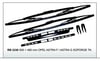 SİLECEK SÜPÜRGESİ RB4100 600MM MERCEDES 124K/C180 (ADET) 