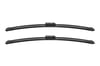 SİLECEK SÜPÜRGESİ SET ÖN AEROTWIN 530/530MM SKODA FABIAII 06-14, 1.2 TSI 07-14, 1.4 07-14, 1.6 07-14, 1.2 TDI 10-14, 1.4 TDI 07-10, 1.6 TDI 10-14, 1.9 TDI 07-10