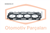 SİLİNDİR KAPAK CONTASI 2 ÇENTİK-ÇOK KATMANLI ÇELİK FORD FIESTA, FUSION 1.4 TDCI DURATORQ 8V 