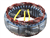 STATÖR 12V 55A ST167 A117 LUCAS TİPİ DIŞ ÇAPI:116.0mm İÇ ÇAPI:83.5mm KALINLIK:26.5mm 