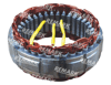 STATÖR 12V 55A ST167 A117 LUCAS TİPİ DIŞ ÇAPI:116.0mm İÇ ÇAPI:83.5mm KALINLIK:26.5mm 