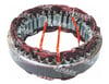 STATÖR 14V 35A ST207 BOSCH TİPİ DIŞ ÇAP:125.0mm İÇ ÇAPI:89.5mm KALINLIK:19.0mm SAPLAMALI 