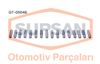 SUBAP GAYDI 16 GAYD-D:9.5-D:5.5-L:34 PEUGEOT 206, 207, FORD FOCUS 1.6 HDI 16V 
