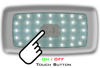 TAVAN LAMBASI 12 VOLT BEYAZ LEDLİ DOKUNMATİK ANAHTARLI 