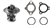 TERMOSTAT 88C CITROEN, DAIHATSU, FIAT, FORD, JAGUAR, PEUGEOT, TOYOTA, VOLKSWAGEN, LAND ROVER 